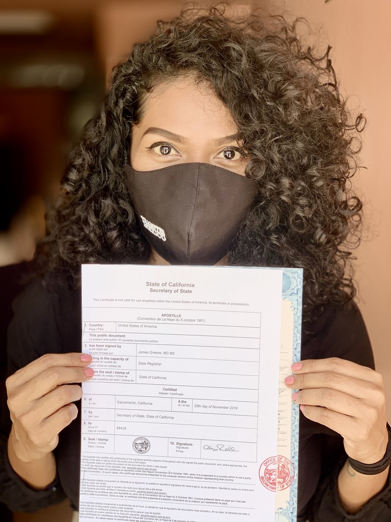 Apostilla California USA, Apostilla Los Angeles California, Apostilla california EEUU