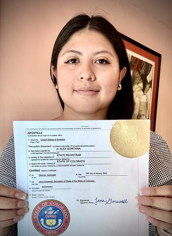Apostilla Colorado CO USA, Colorado Apostille Services